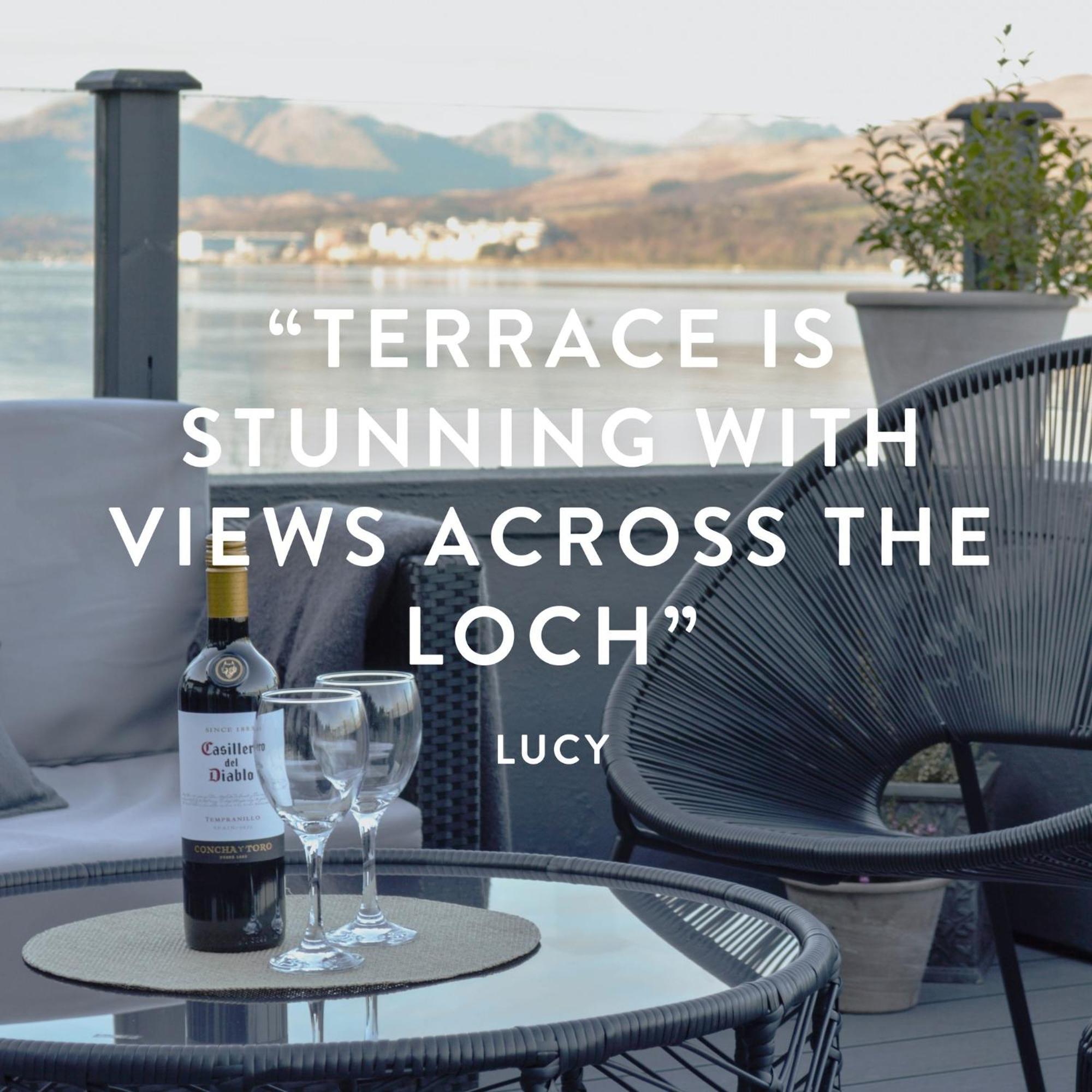 Cosy Lochside Cottage With Mountain And Sea Views Clynder 외부 사진